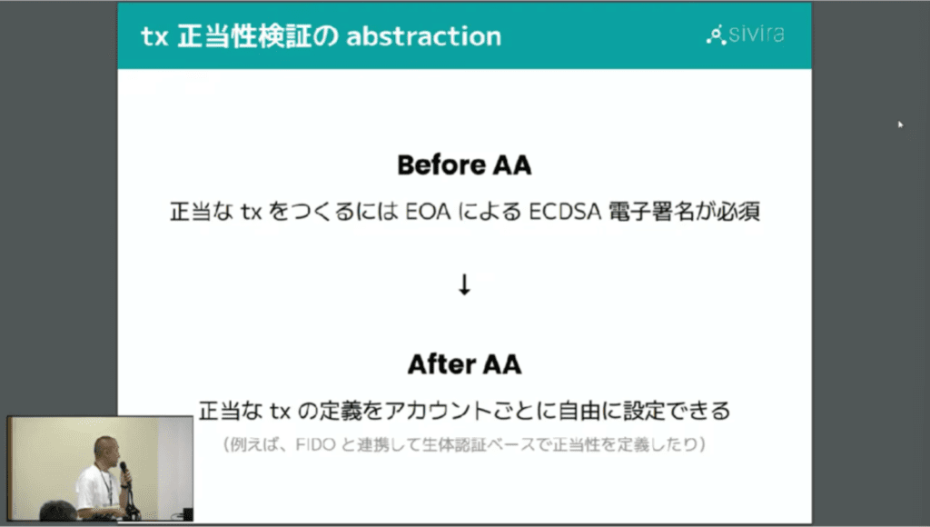 Account Abstraction説明資料